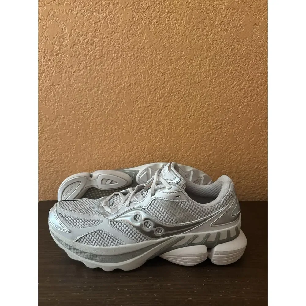 Saucony Men’s Grid NXT Moon White Cream Running Shoes Size 12 (S70797-5) New